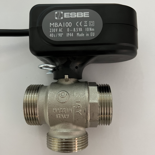 Ventil motorizat ESBE cu 3 căi, 1¼″